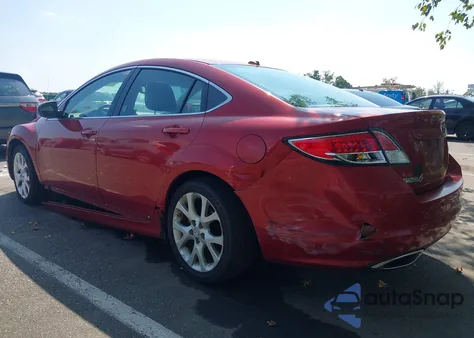 2009 Mazda Mazda6 S Grand Touring из США, поврежденный, VIN 1YVHP82B895M01589